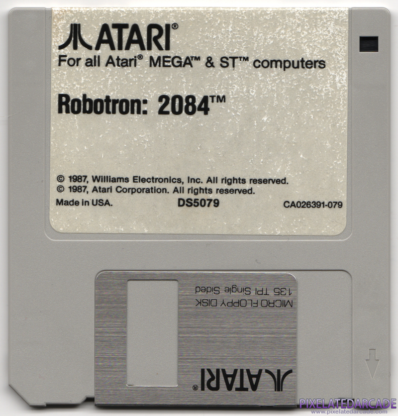 Robotron: 2084 Cover Art: Front Robotron: 2084 Cover Art: Front