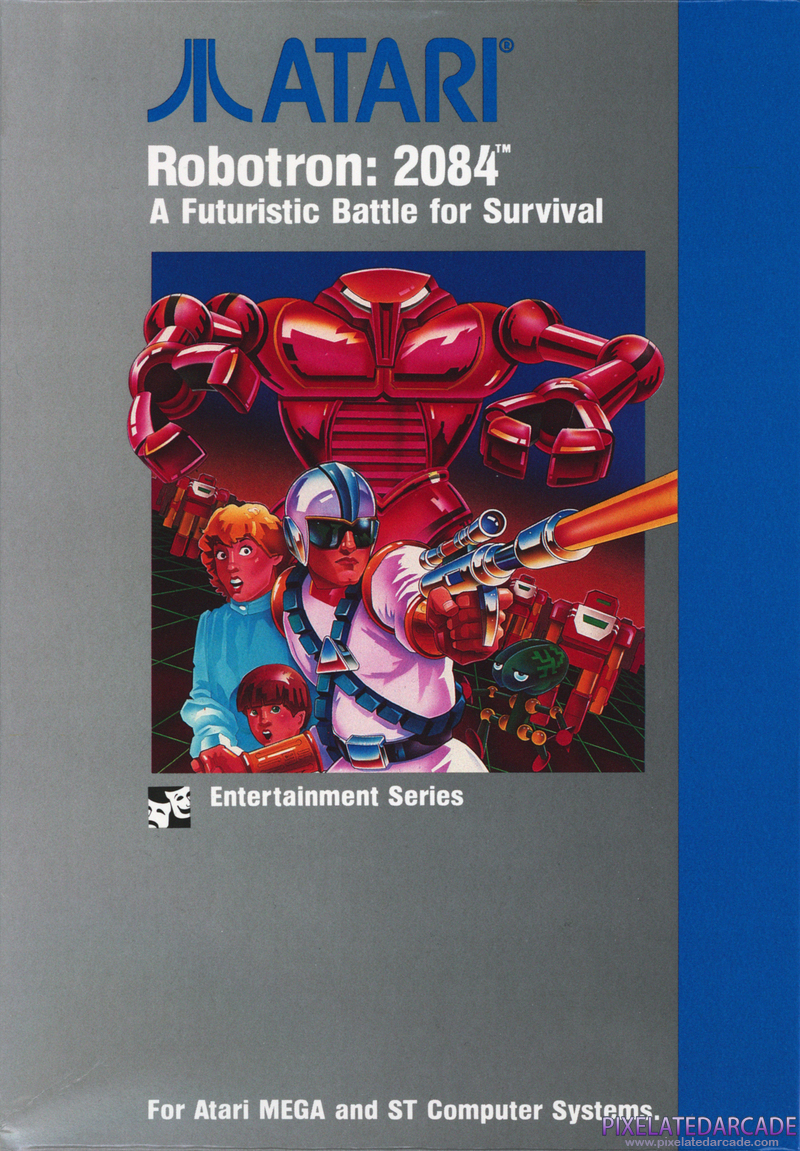 Robotron: 2084 Cover Art: Robotron: 2084 Cover Art:
