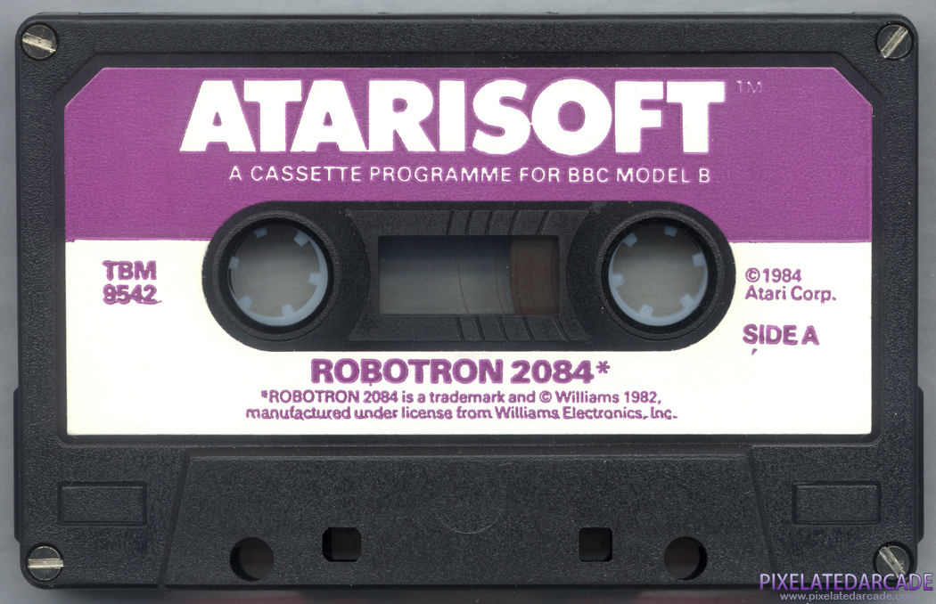 Robotron: 2084 Cover Art: Side A Robotron: 2084 Cover Art: Side A