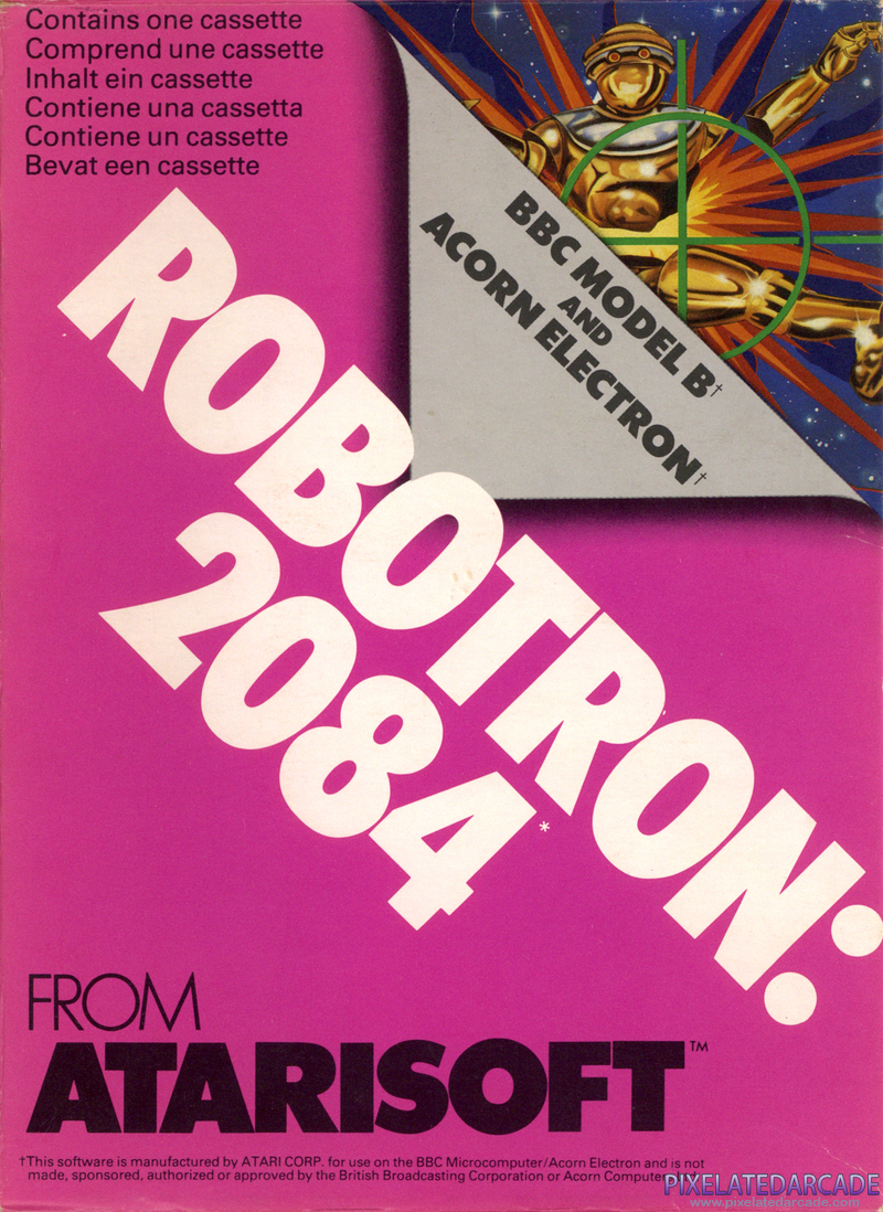 Robotron: 2084 Cover Art: Robotron: 2084 Cover Art: