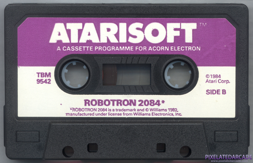 Robotron: 2084 Cover Art: Side B Robotron: 2084 Cover Art: Side B