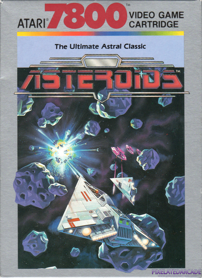Asteroids Cover Art: Asteroids Cover Art: