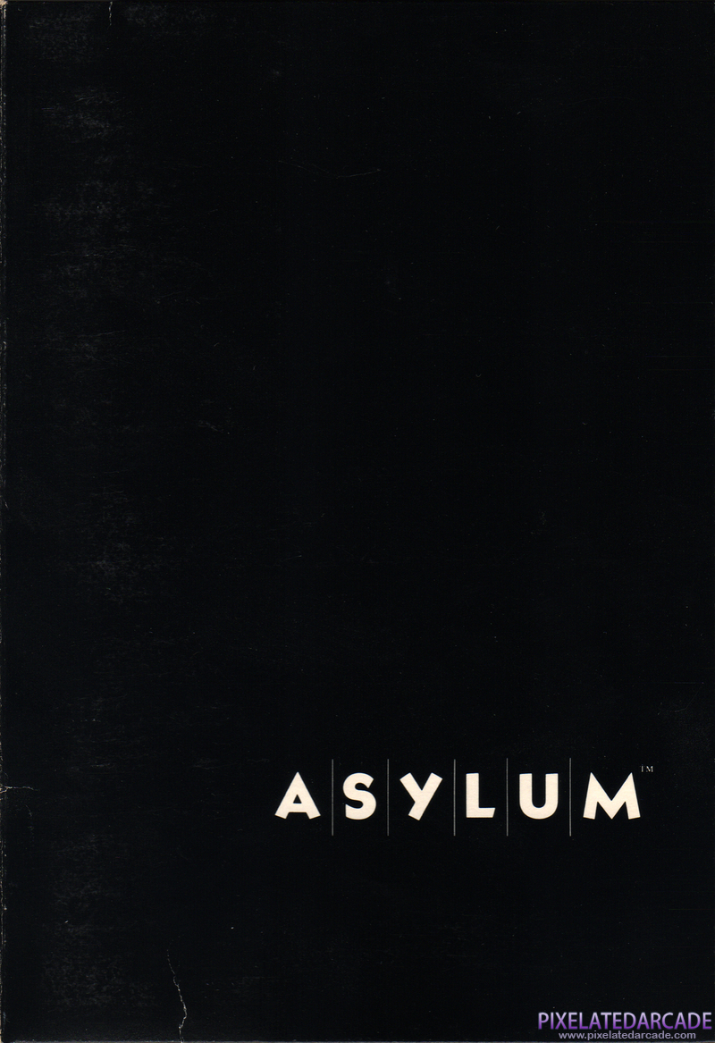 Asylum Cover Art: Asylum Cover Art:
