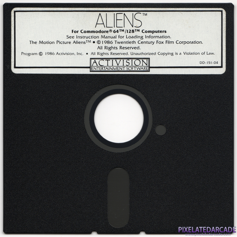 Aliens: The Computer Game Cover Art: Aliens: The Computer Game Cover Art: