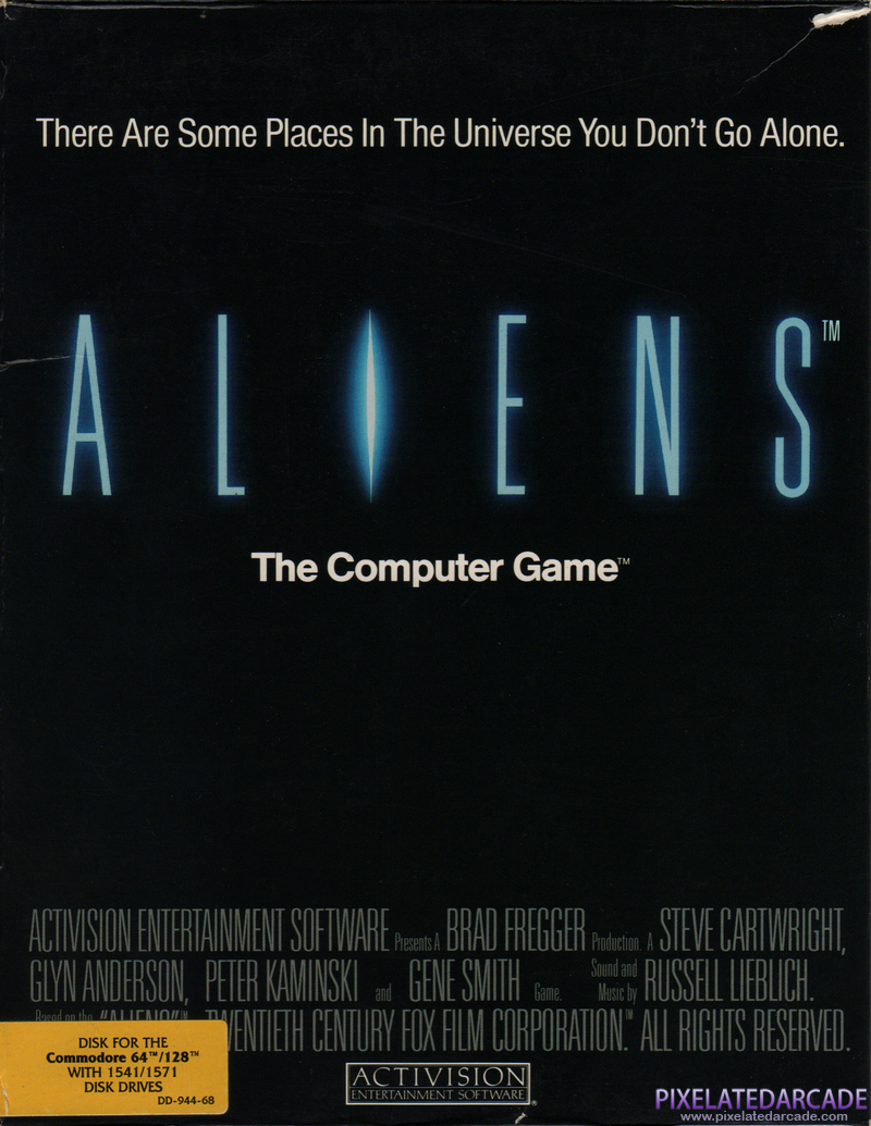 Aliens: The Computer Game Cover Art: 