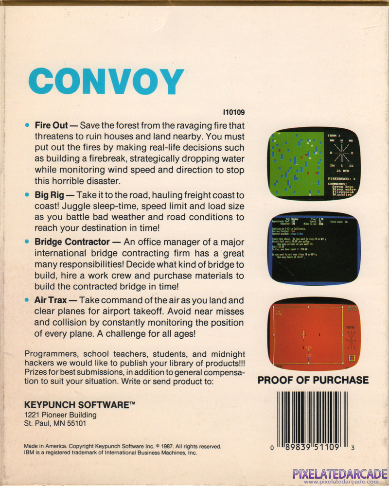 Convoy Cover Art: Convoy Cover Art: