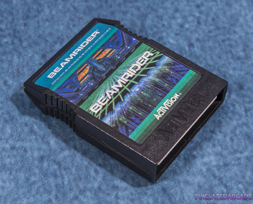 Beamrider Cover Art: Game Cartridge Beamrider Cover Art: Game Cartridge