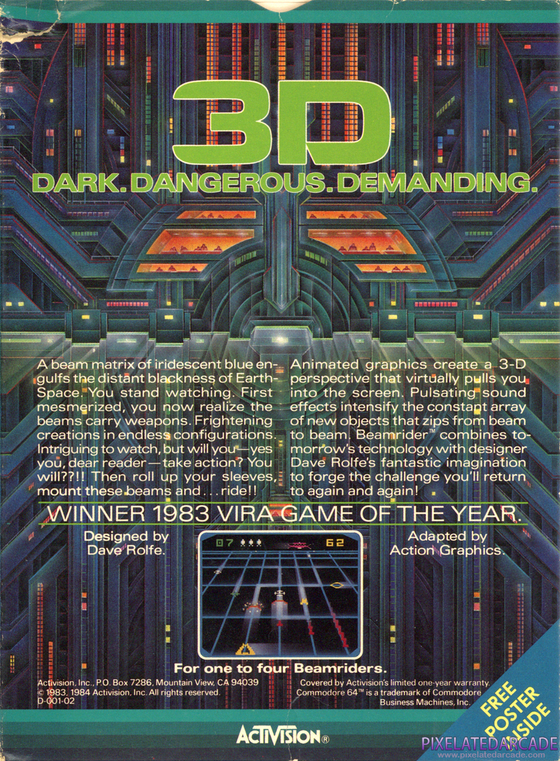 Beamrider Cover Art: Beamrider Cover Art: