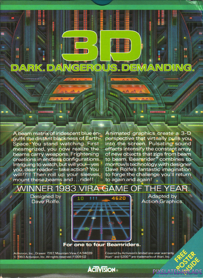 Beamrider Cover Art: Beamrider Cover Art: