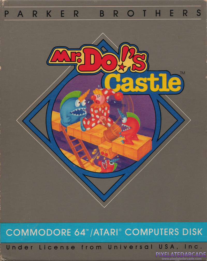 Mr. Do!'s Castle Cover Art: Mr. Do!'s Castle Cover Art:
