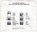 Disk Sleeve - Back