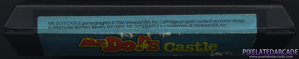 Mr. Do!'s Castle Cover Art: Top