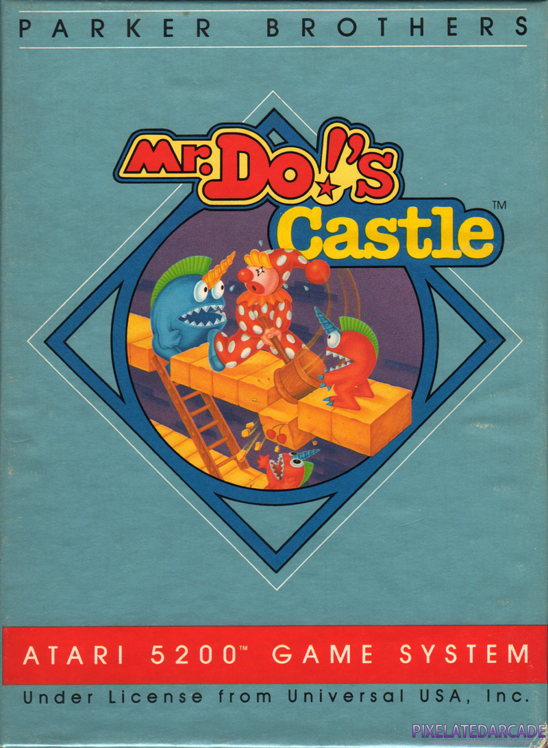 Mr. Do!'s Castle Cover Art: Mr. Do!'s Castle Cover Art: