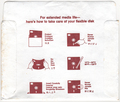 Disk Sleeve - Back