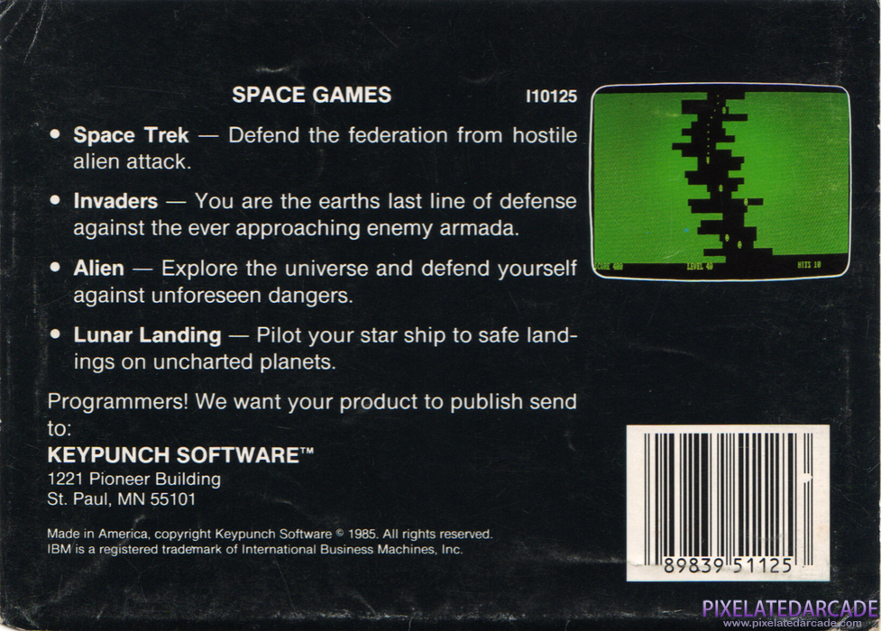 Space Games Cover Art: Space Games Cover Art: