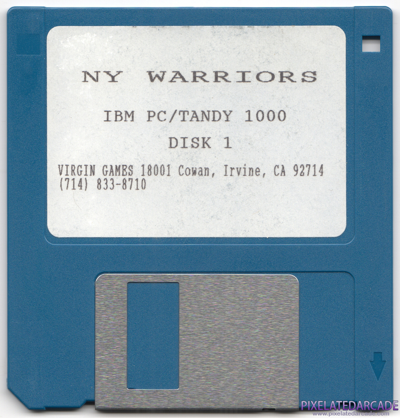 NY Warriors Cover Art: Disk 1 of 2 NY Warriors Cover Art: Disk 1 of 2