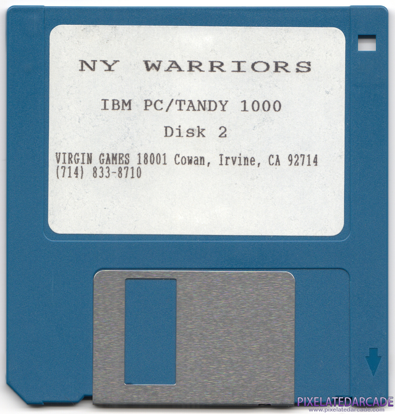 NY Warriors Cover Art: Disk 2 of 2 NY Warriors Cover Art: Disk 2 of 2