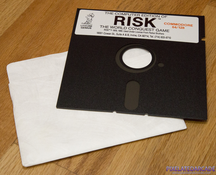 Computer Edition of Risk: The World Conquest Game, The Cover Art: 