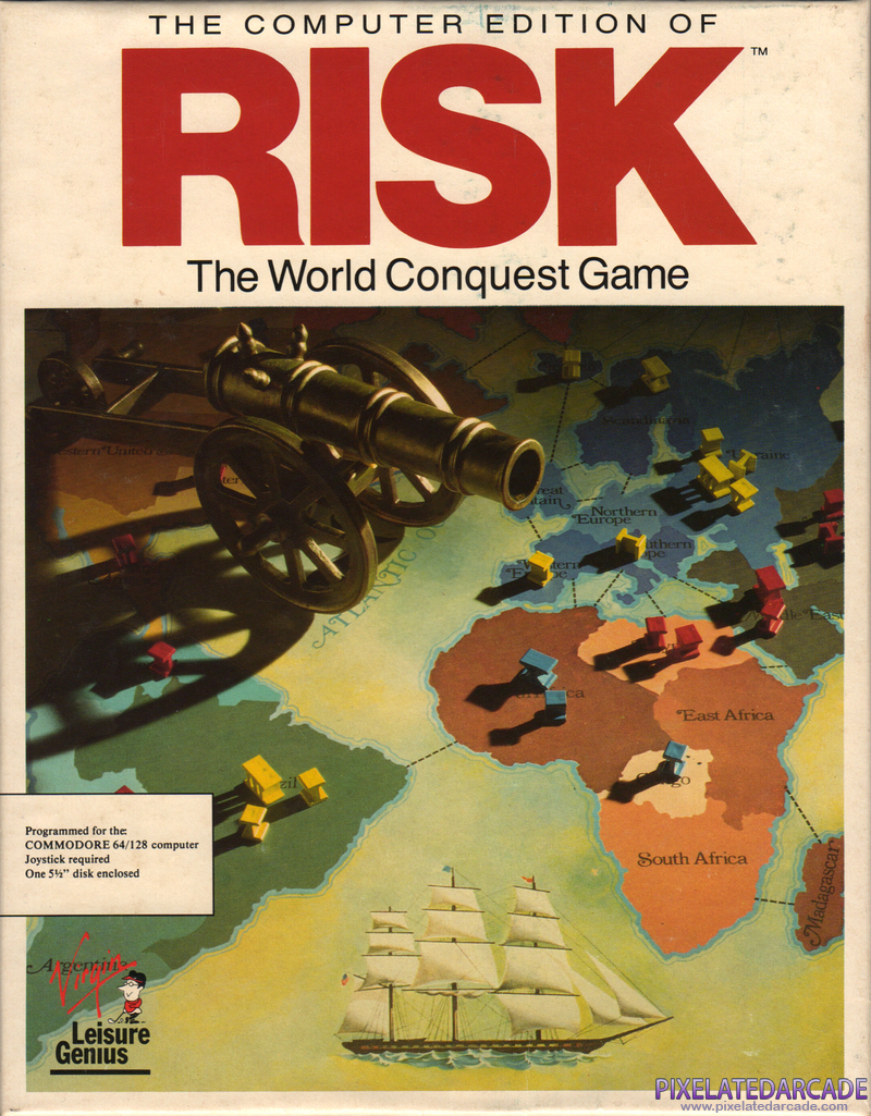 Computer Edition of Risk: The World Conquest Game, The Cover Art: Computer Edition of Risk: The World Conquest Game, The Cover Art: