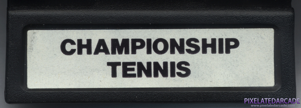 Championship Tennis Cover Art: Top Championship Tennis Cover Art: Top