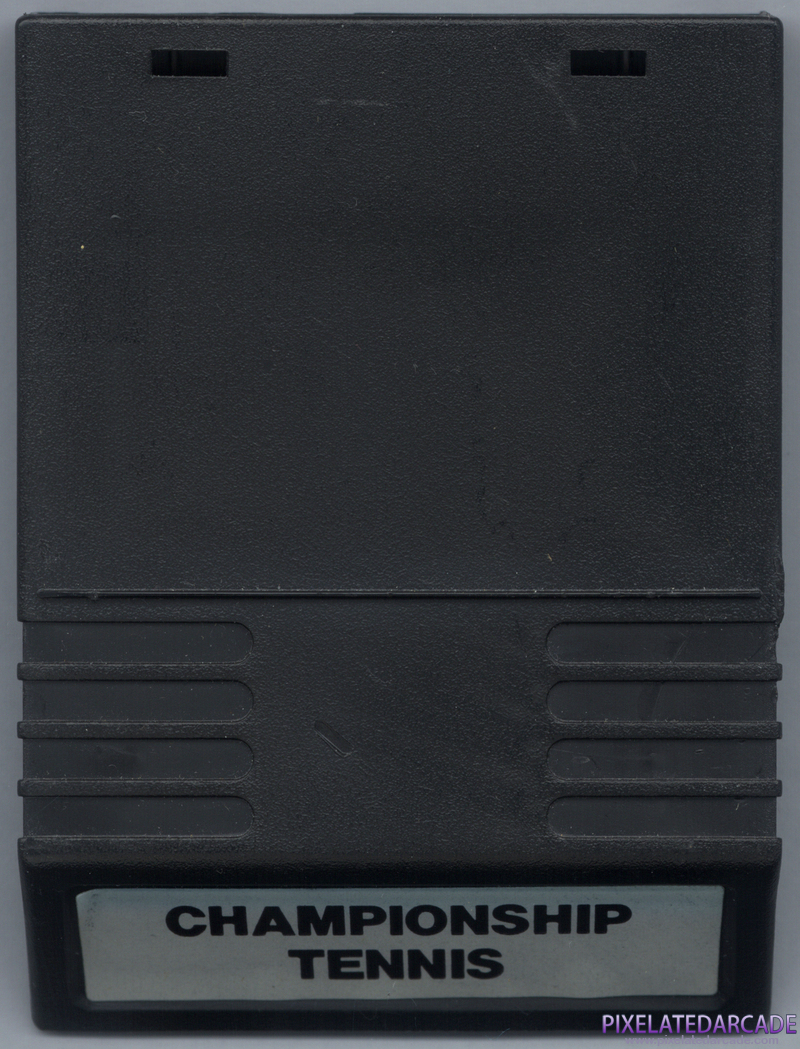 Championship Tennis Cover Art: Front Championship Tennis Cover Art: Front