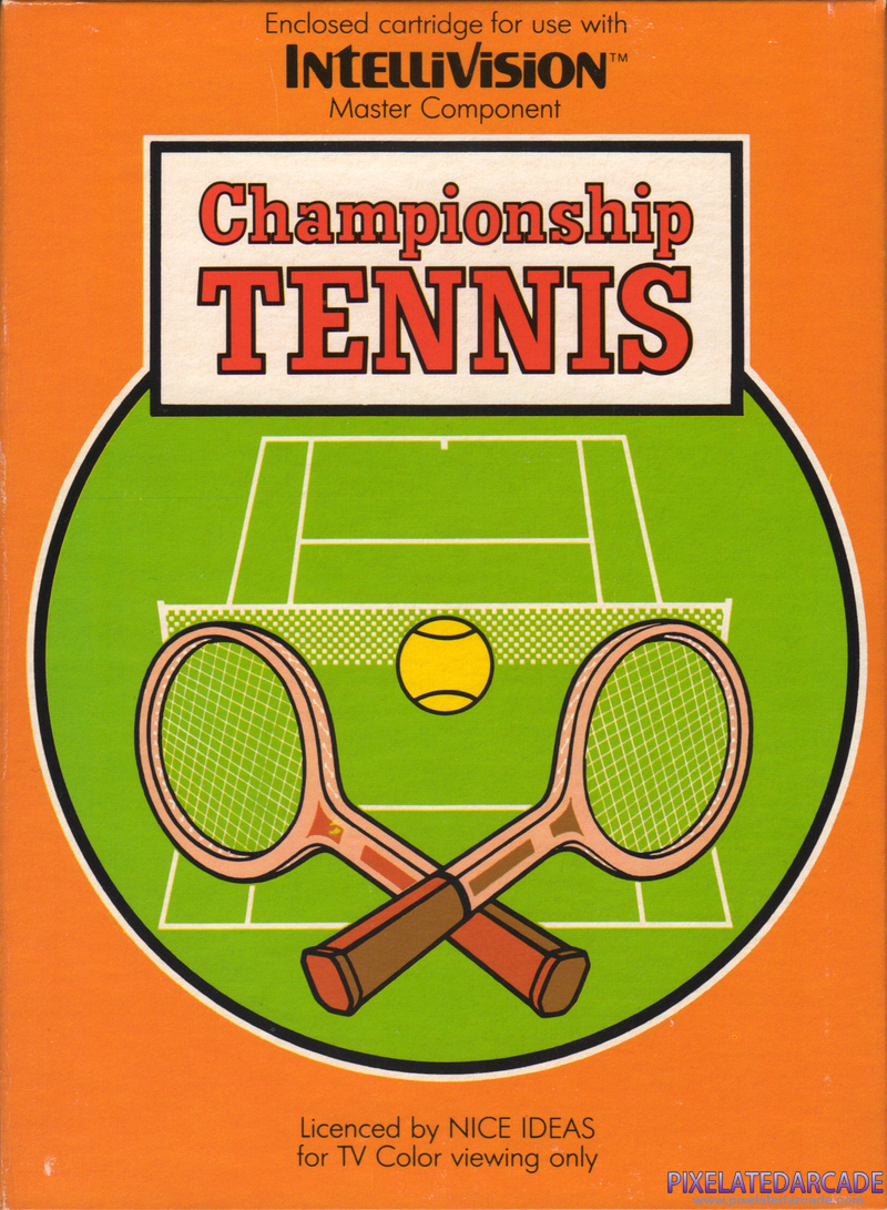 Championship Tennis Cover Art: 