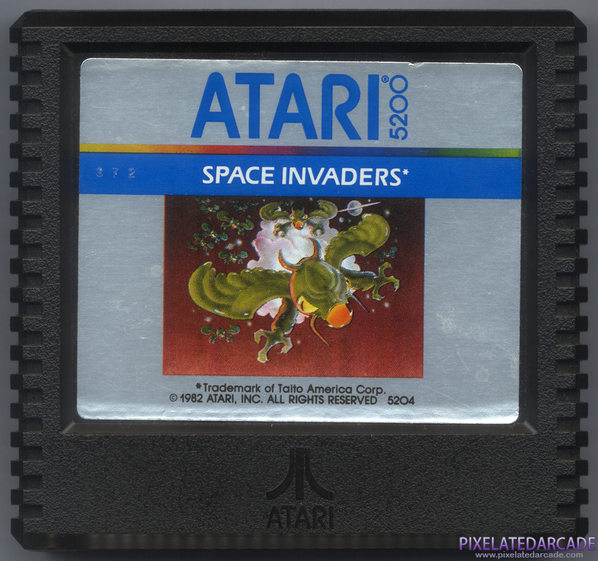 Space Invaders Cover Art: Front Space Invaders Cover Art: Front