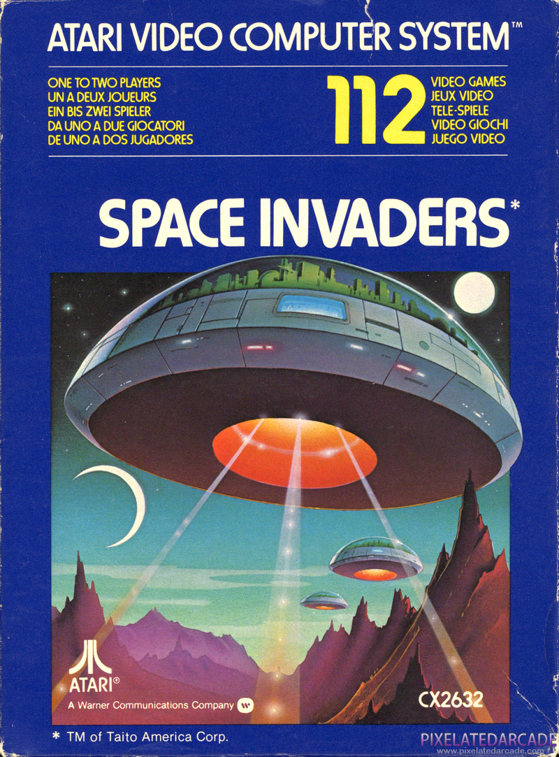 Space Invaders Cover Art: Space Invaders Cover Art: