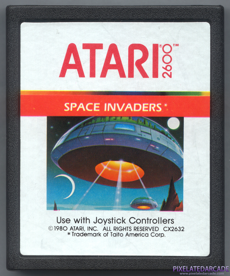 Space Invaders Cover Art: Front Space Invaders Cover Art: Front