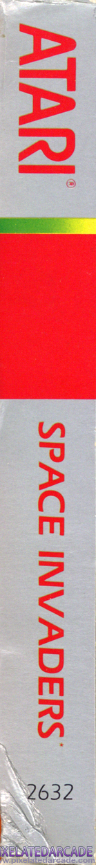 Space Invaders Cover Art: Right Spine Space Invaders Cover Art: Right Spine