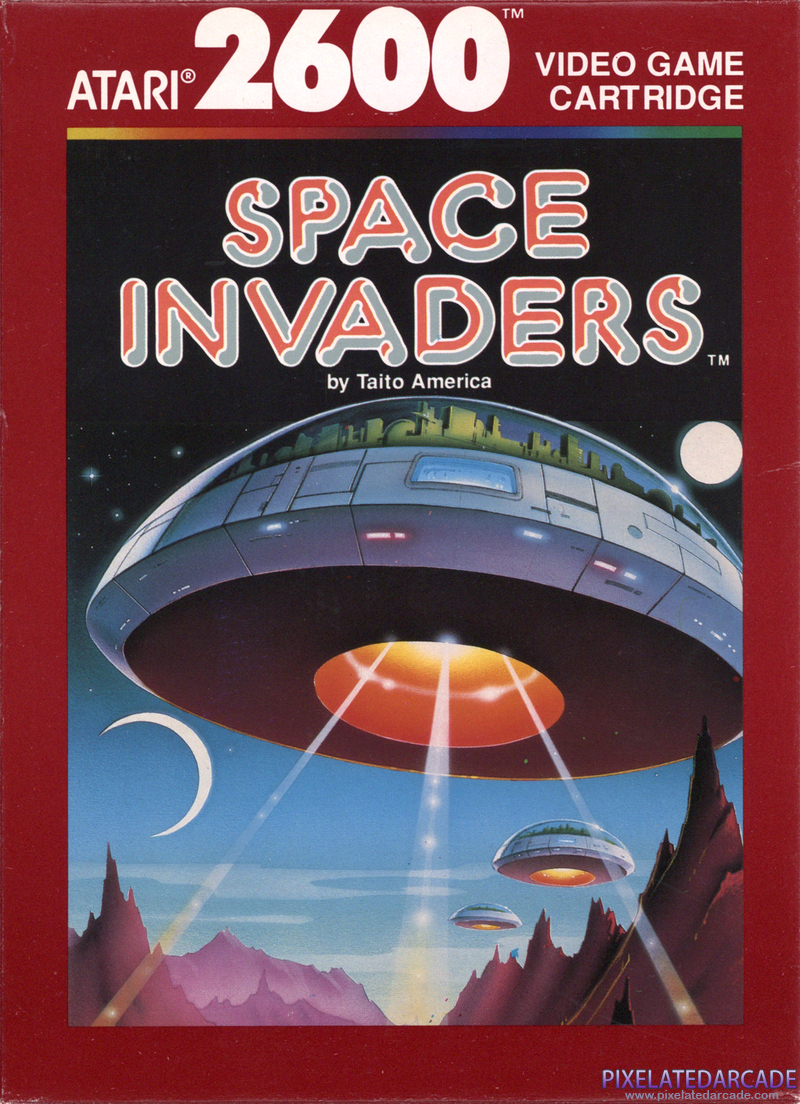 Space Invaders Cover Art: Space Invaders Cover Art: