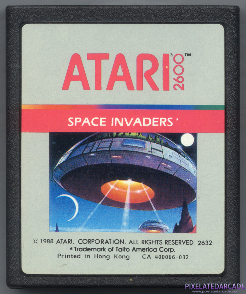 Space Invaders Cover Art: Front Space Invaders Cover Art: Front