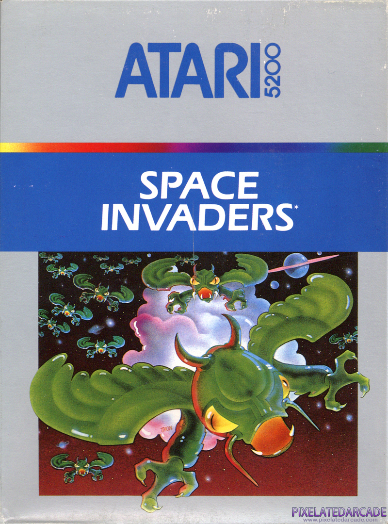 Space Invaders Cover Art: Space Invaders Cover Art: