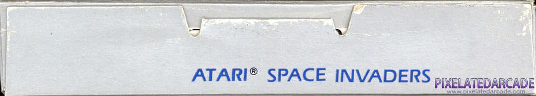 Space Invaders Cover Art: Top Spine Space Invaders Cover Art: Top Spine