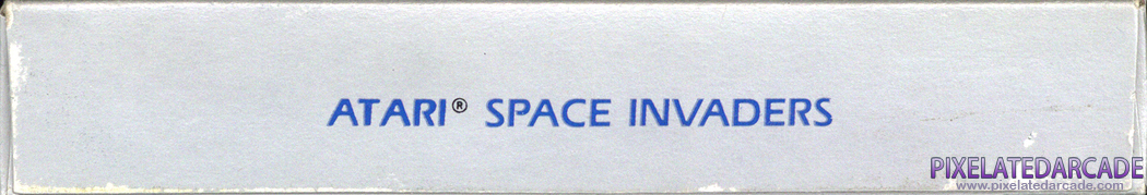 Space Invaders Cover Art: Bottom Spine Space Invaders Cover Art: Bottom Spine