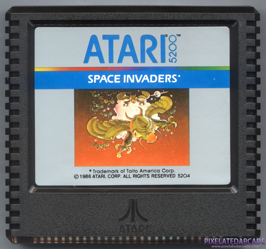 Space Invaders Cover Art: Front Space Invaders Cover Art: Front