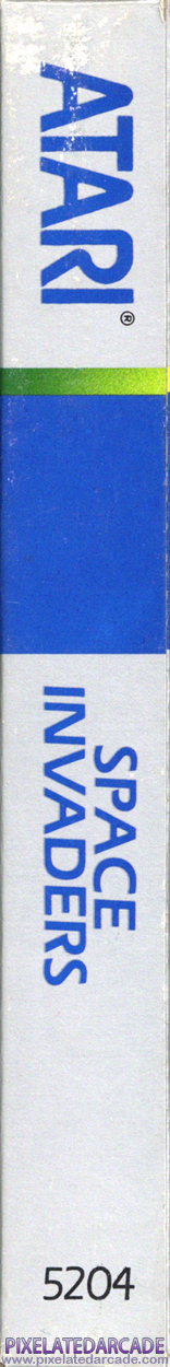 Space Invaders Cover Art: Right Spine Space Invaders Cover Art: Right Spine