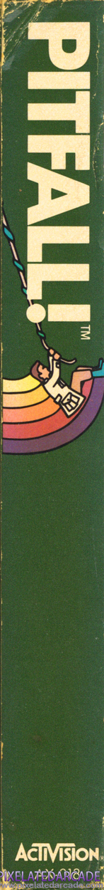Pitfall! Cover Art: Left Spine