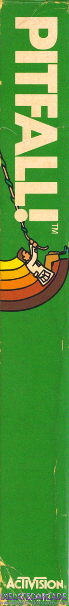 Pitfall! Cover Art: Left Spine