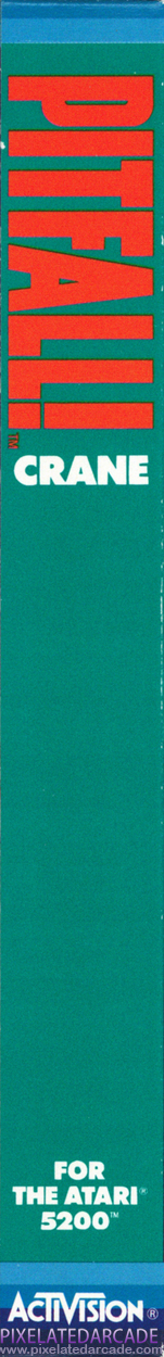 Pitfall! Cover Art: Left Spine
