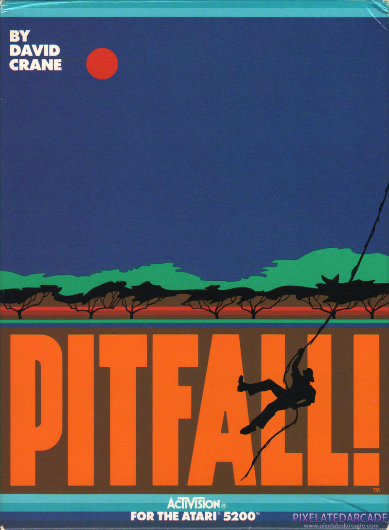 Pitfall! Cover Art: Pitfall! Cover Art: