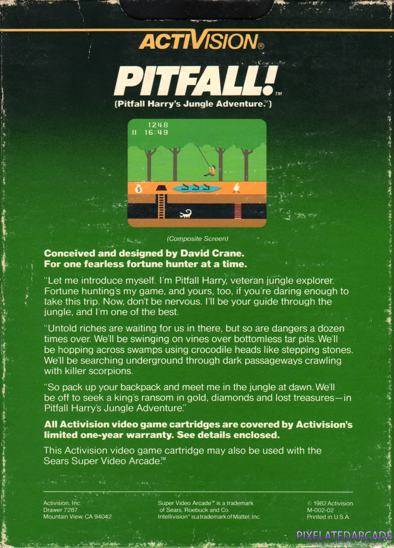 Pitfall! Cover Art: 