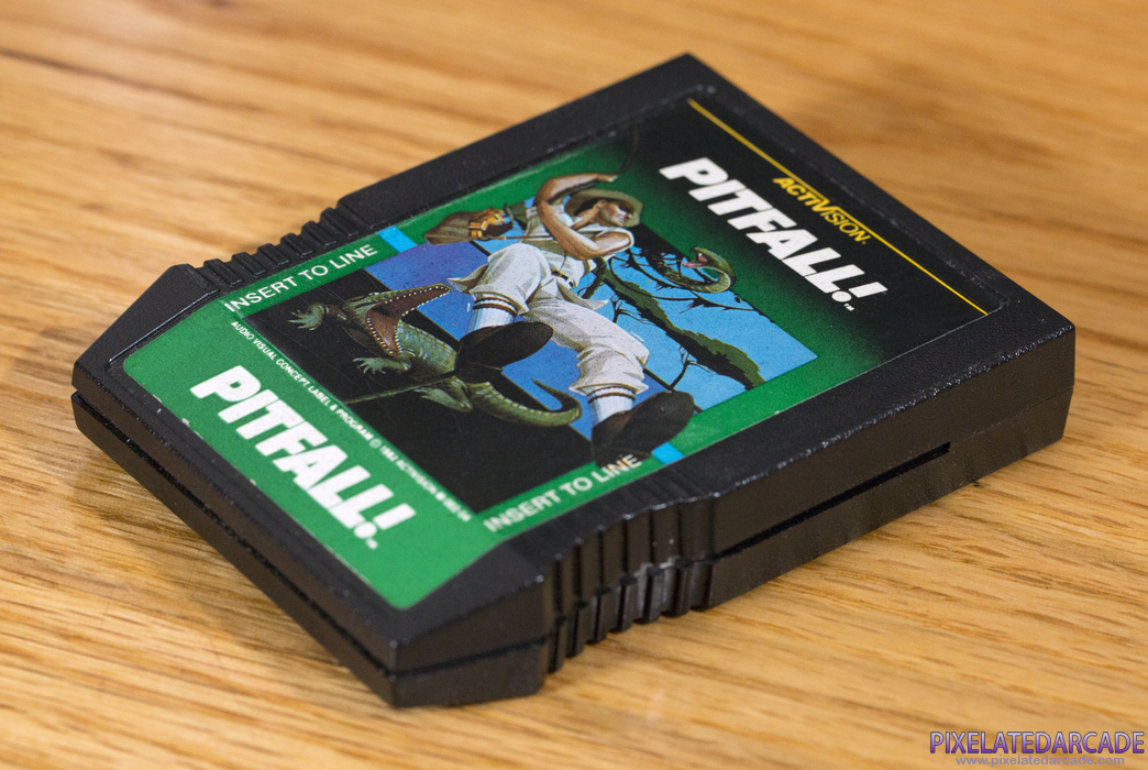 Pitfall! Cover Art: Game Cartridge