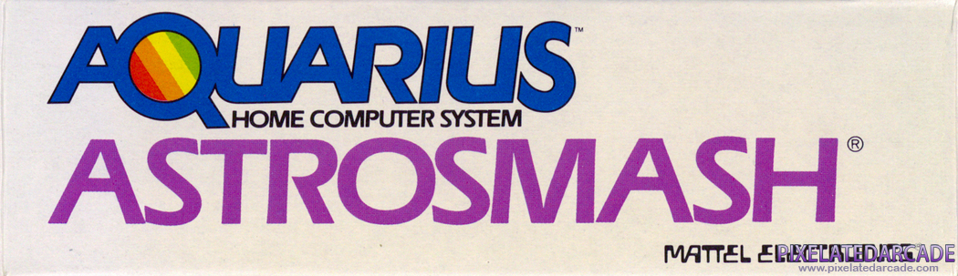 Astrosmash Cover Art: Top Spine