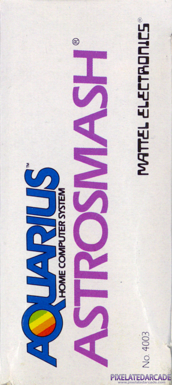 Astrosmash Cover Art: Right Spine Astrosmash Cover Art: Right Spine