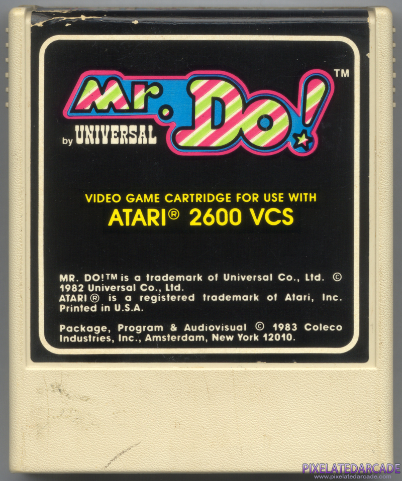 Mr. Do! Cover Art: Front Mr. Do! Cover Art: Front