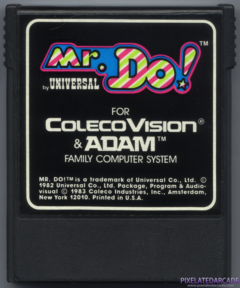 Mr. Do! Cover Art: Front Mr. Do! Cover Art: Front