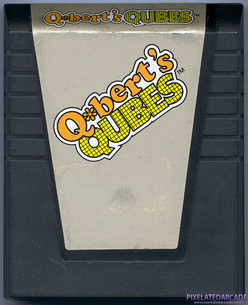 Q*bert's Qubes Cover Art: Front Q*bert's Qubes Cover Art: Front
