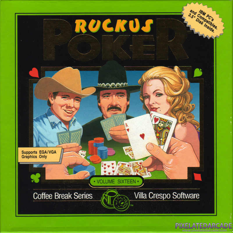 Ruckus Poker Cover Art: Ruckus Poker Cover Art: