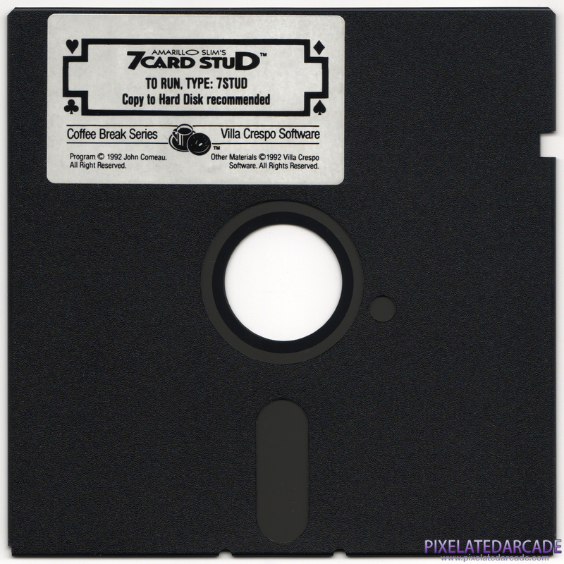 Amarillo Slim's 7 Card Stud Cover Art: Amarillo Slim's 7 Card Stud Cover Art: